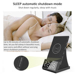 X7 Multifunctional Wireless Charging Bluetooth Speaker with Alarm Clock & Radio & Remote Control, US Plug, UK Plug, EU Plug