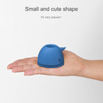 3 PCS Silicone Whale Toothbrush Holder Desktop Office Pen Holder, Pink, Dark Blue, Light Blue