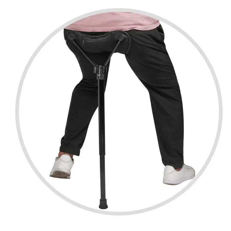 Outdoor Folding Stool Portable Queuing Seat Fishing Mazza Telescopic Folding Stool, Folding Stool