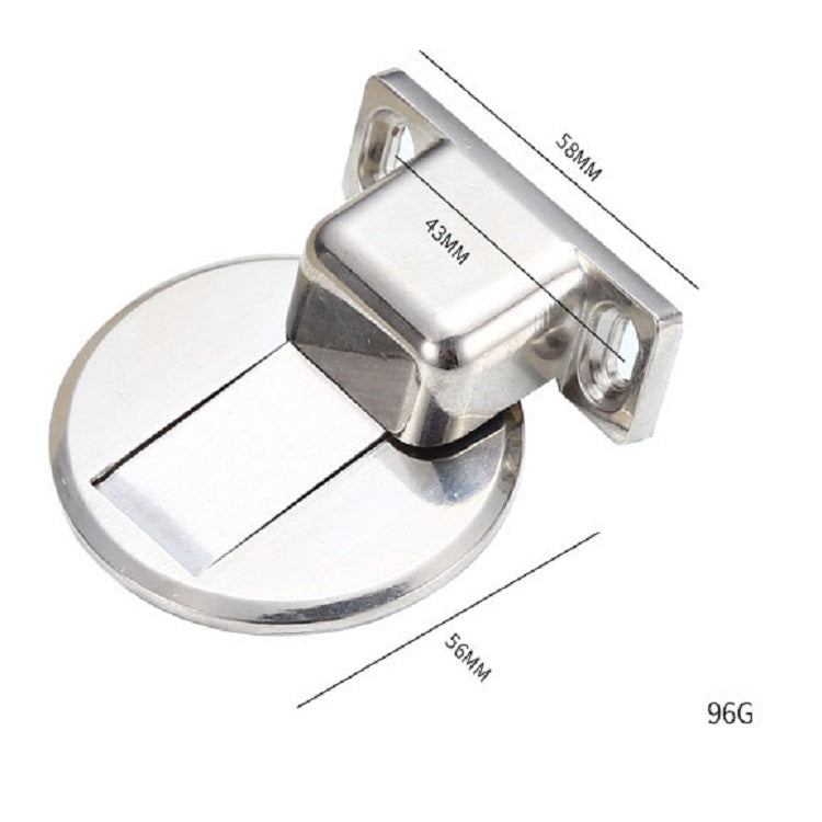 Zinc Alloy Non-Perforated Suction Silent Strong Magnetic Door Stopper, Red Ancient, Brushed Steel, Black, White, Yellow, Bright Gold, Bronze