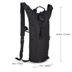 Water Bag Military Tactical Hydration Backpack Outdoor Camping Camelback  Nylon Camel Water Bladder Bag For Cycling, 3L