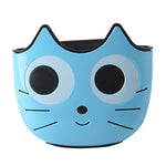 Kitchen Cartoon Multifunctional Sink Drain Hanging Bag Adjustable Buckle Bathroom Storage Basket, Pink, Blue, Green