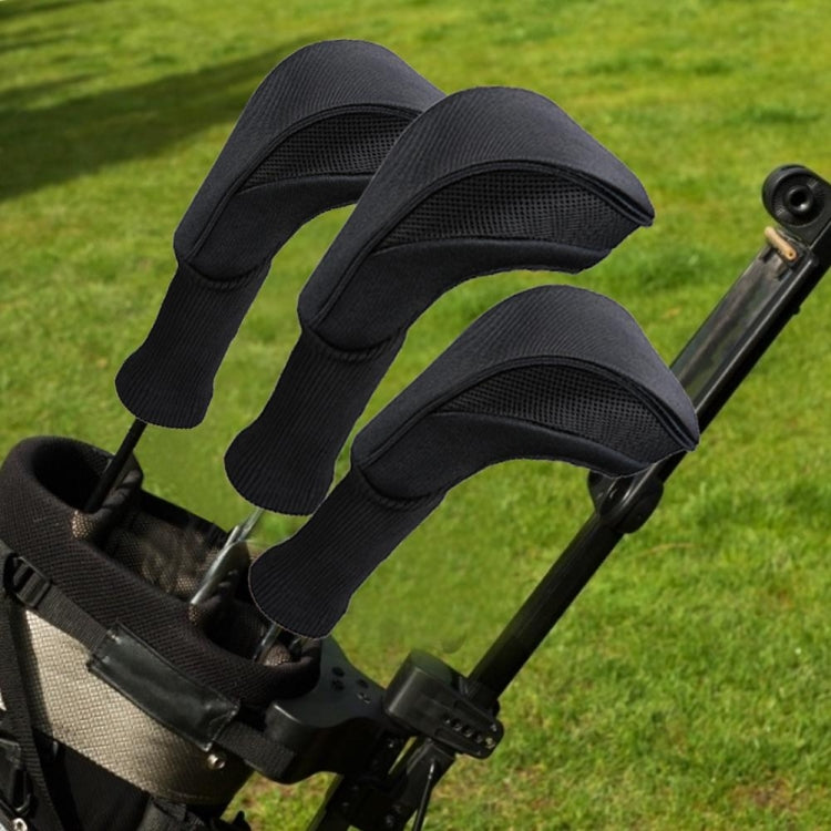 3 In 1 No.1 / No.3 / No.5 Clubs Protective Cover Golf Club Head Cover, HD-014 3 in 1 Blue, HD-014 3 in 1 Black, HD-014 3 in 1 Red