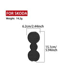 For 2017-2021 Skoda Octavia Left And Right Hand Drive Cup Holder Mat Sticker
