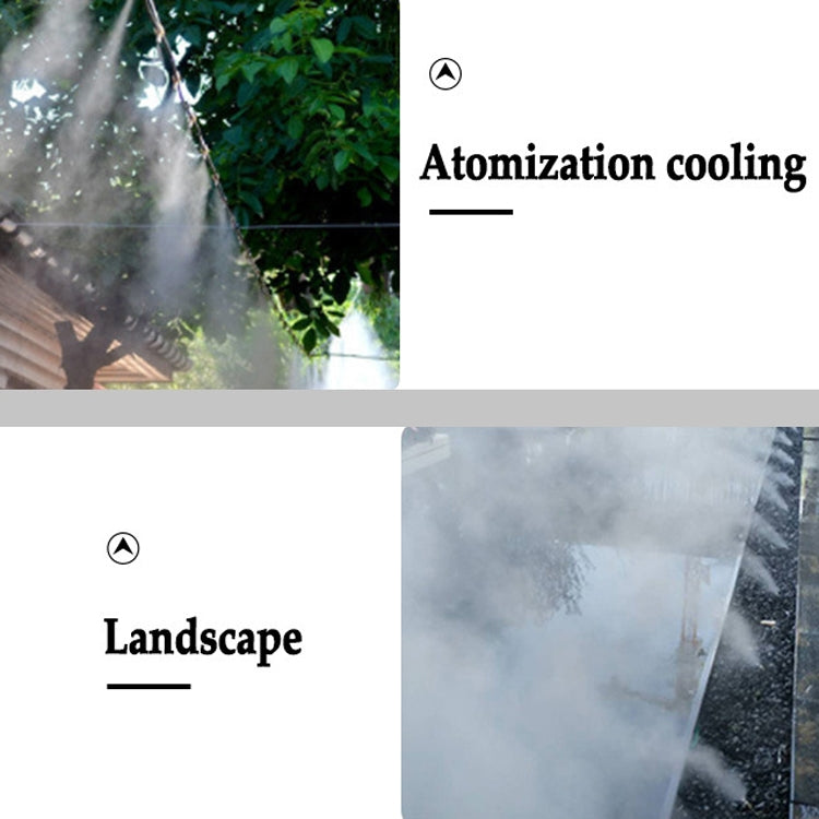 Humidifying And Dedusting Cooling Atomizing Sprinkler Quick-Plug Fog Misting Nozzle, 0.15mm, 0.2mm, 0.3mm, 0.4mm, 0.6mm, 0.7mm, 0.8mm