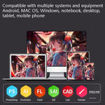 10Moons  G12 Digital Board Can Be Connected To Mobile Phone Hand Drawn Board Computer Painting Board Network Class Input Panel, G12