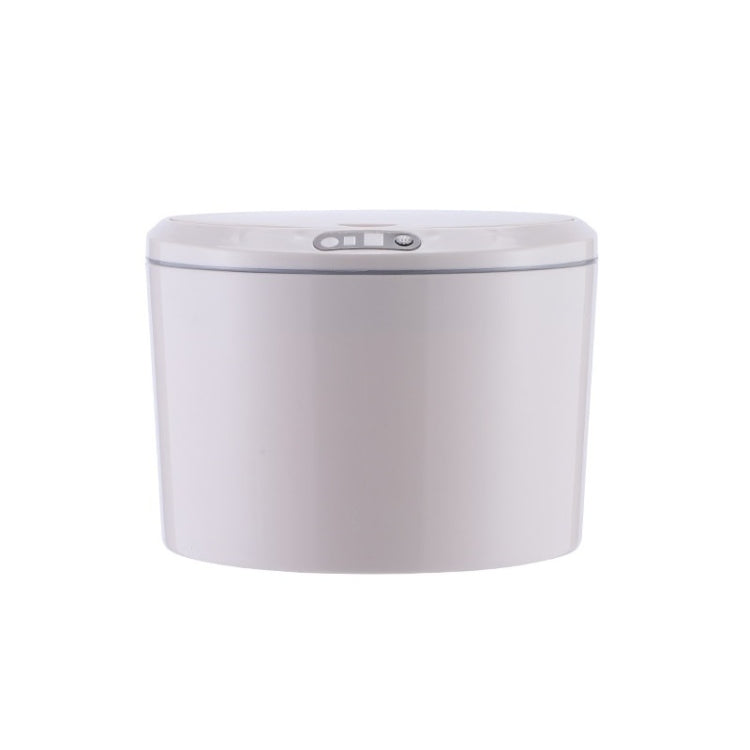 EXPED SMART Desktop Smart Induction Electric Storage Box Car Office Trash Can, Specification:, 3L Battery Version (White), 3L Battery Version (Khaki), 5L Battery Version (White), 5L Battery Version (Khaki), 3L USB Charging (White), 3L USB Charging (Kha...