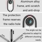 Sunnylife IST-Q9439 for Insta360 GO Mount Bracket Stabilizer, Camera Frame Adapter, Backpack Clip, Tripod