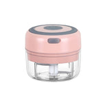 ZM-14 Household Mini Wireless Electric Garlic Masher, White 100ml, Green 100ml, Pink 100ml, High Cup White 250ml, High Cup Green 250ml, High Cup Pink 250ml, White Glass 300ml, Green Glass 300ml, Pink Glass 300ml, White High Cup 250ml + Small Cup 100ml ...