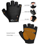 WEST BIKING YP0211218 Cycling Breathable Short Gloves Non-Slip Half Finger Gloves, M, L, XL, 2XL