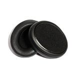 2 PCS Headset Sponge Cover Ear Pad Leather Case For Kingston Cloud Silver II, Colour: Black, Black, Black Splicing, White Splicing, Grid, Lambskin Black, Lambskin White