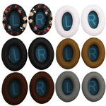 2 PCS Headset Sponge Cover For BOSE QC15 / QC2 / QC25 / AE2 / AE2i, Print Color + Blue LR, White + Blue LR, Print Color + Black, Black + Black, White + Black, Print Color + Gray, Khaki  + Gray, Coffee  + Gray, White  + Gray, Gray  + Gray               ...
