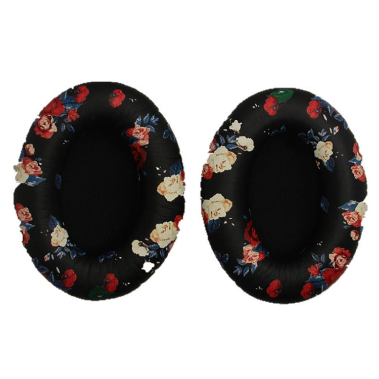 2 PCS Headset Sponge Cover For BOSE QC15 / QC2 / QC25 / AE2 / AE2i, Print Color + Blue LR, White + Blue LR, Print Color + Black, Black + Black, White + Black, Print Color + Gray, Khaki  + Gray, Coffee  + Gray, White  + Gray, Gray  + Gray               ...