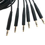 2 PCS 3.5mm To 2.5mm Audio Cable For Bose QC25 / QC35 / Soundtrue / SoundLink / OE2