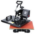 WL2938T 1200W 5 in 1 Heat Transfer Machine For T-Shirt Printing Heat Transfer Machine, EU Plug, 1200W