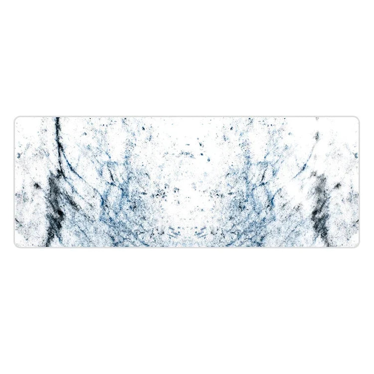 Marbling Wear-Resistant Rubber Mouse Pad, 400x900x4mm, 400x900x5mm, 300x800x5mm, 300x700x4mm