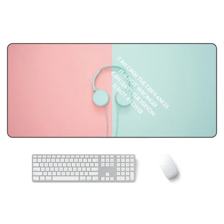AM-DM01 Rubber Protect The Wrist Anti-Slip Office Study Mouse Pad, 300x800x5mm, 400x900x2mm, 400x900x3mm, 400x900x4mm, 400x900x5mm