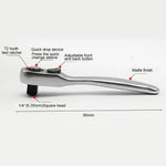 Portable Mini Single-Ended Torque Rachet Wrench Spanner Hand Repair Tools, Single-Ended Wrench