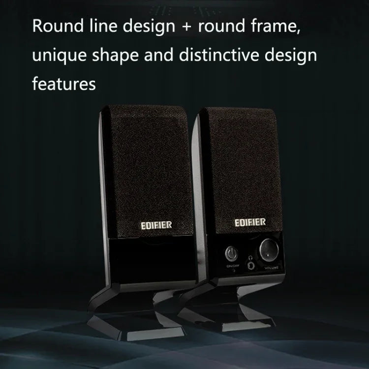Edifier R10U Mini USB Laptop Speaker, R10U Black