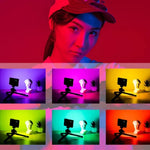 Ulanzi VL120 RGB Full Color RGB SLR Camera Photography Live Photo Video Small Light, VL120 RGB