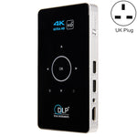 C6 2GB+32GB Android Smart DLP HD Projector Mini Wireless Projector, US Plug (Black), EU Plug (Black), UK Plug (Black), AU Plug (Black), US Plug (White), UK Plug (White), AU Plug (White)