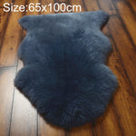 Pure Real Wool Sofa Cushion Fur Full Whole Sheepskin Carpet Window Decoration Mat, 60x90cm, 65x100cm, 65x110cm, 80x120cm