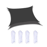 Outdoor Garden Sunshade Sail Waterproof Anti-UV Canopy, Size: 2m x 5m, 2m x 5m
