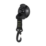 3 PCS Car Tent Suction Cup Home Users Outside Travel Portable Suction Cup Hook, Round Carabiner