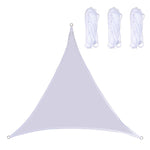 Triangle Outdoor Garden Sunshade Sail Waterproof Anti-UV Canopy, Size: 2.4m x 2.4m x 2.4m, 2.4m x 2.4m x 2.4m, 2.4m x 2.4m x 2.4