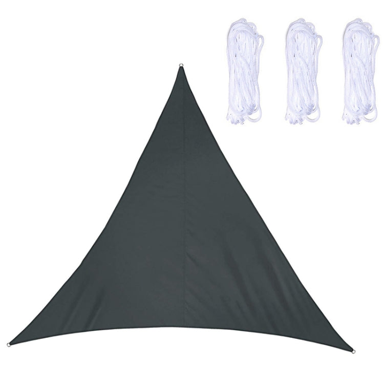 Triangle Outdoor Garden Sunshade Sail Waterproof Anti-UV Canopy, Size: 5m x 5m x 5m, 5m x 5m x 5m