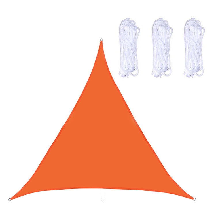 Triangle Outdoor Garden Sunshade Sail Waterproof Anti-UV Canopy, Size: 5m x 5m x 5m, 5m x 5m x 5m