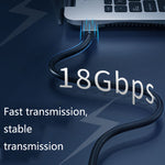 Jasoz 4K HDMI High-Definition Projector Cable Computer Video Cable Oxygen-Free Copper Core, Cable Length:, 8m, 10m, 15m, 20m