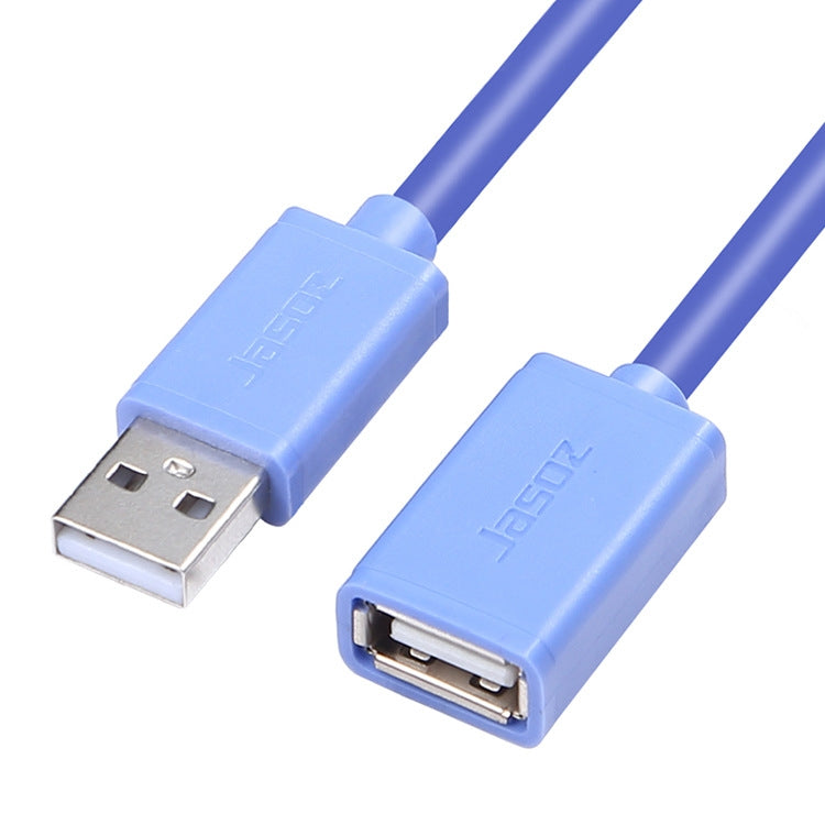 Jasoz USB Male to Female Oxygen-Free Copper Core Extension Data Cable, Colour: Black 0.5m, Black 0.5m, Black 1m, Black 1.5m, Black 2m, Black 3m, Black 5m, Dark Blue 0.5m, Dark Blue 2m, Dark Blue 3m, Dark Blue 5m, Black 8m, Black 10m