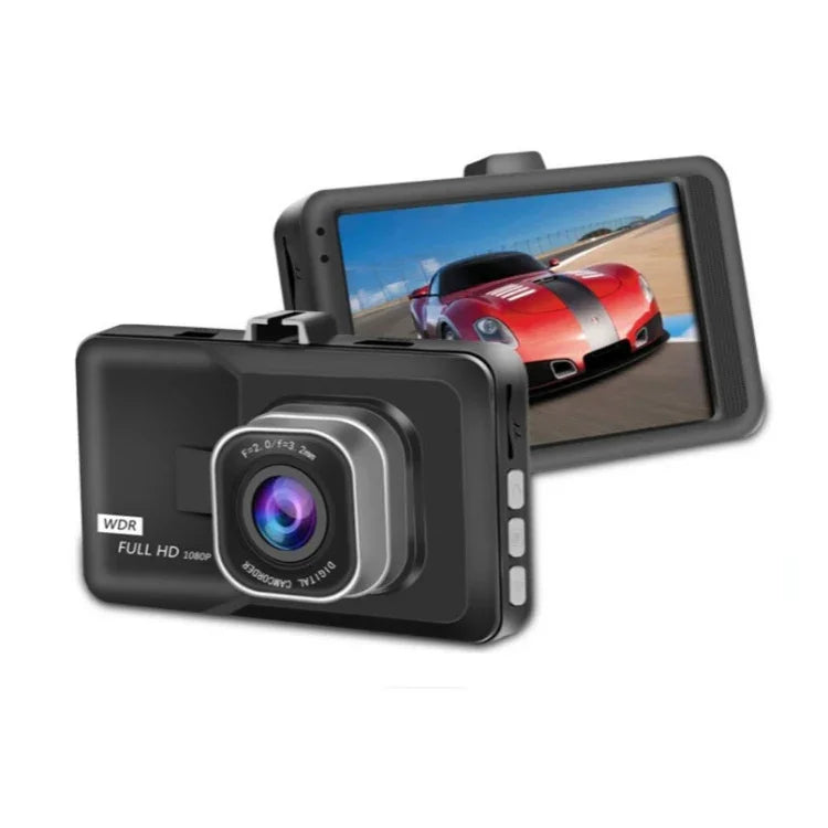 3.0 Inch HD 1080P Wide-Angle Driving Recorder With Reversing Image Specification：, Normal Definition Single Record（Black）