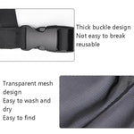 Car Storage Network Pocket Car Roof Seating Room Mesh Folding Hanging Bag, Style:, Single Layer