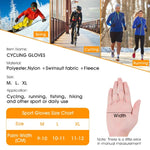WEST BIKING YP0211220 Winter Warm Fleece Ski Gloves Silicone Non-Slip Riding Gloves, M, L, XL