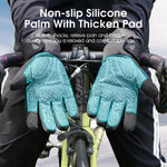 WEST BIKING YP0211220 Winter Warm Fleece Ski Gloves Silicone Non-Slip Riding Gloves, M, L, XL