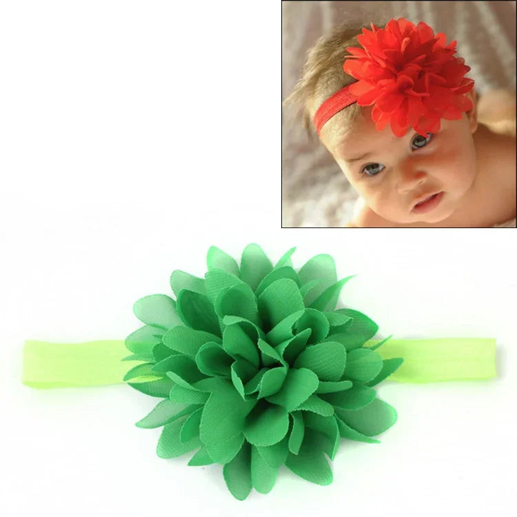 Baby Girl Elastic Hairband Children Hair Wear Flower Headband