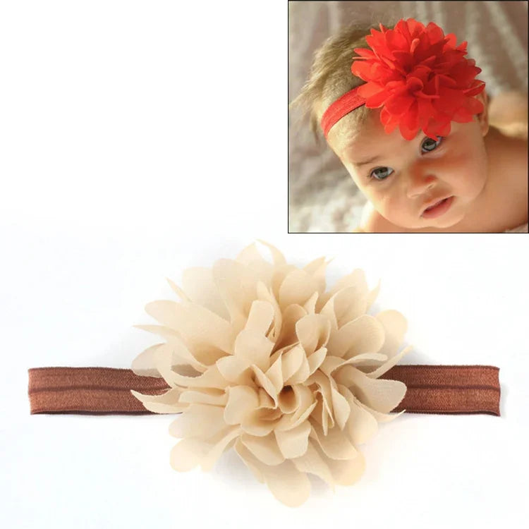 Baby Girl Elastic Hairband Children Hair Wear Flower Headband