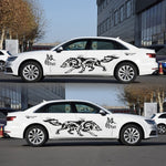 D-70 Wolf Totem Car Stickers Car Personality Modified Car Stickers, D-70
