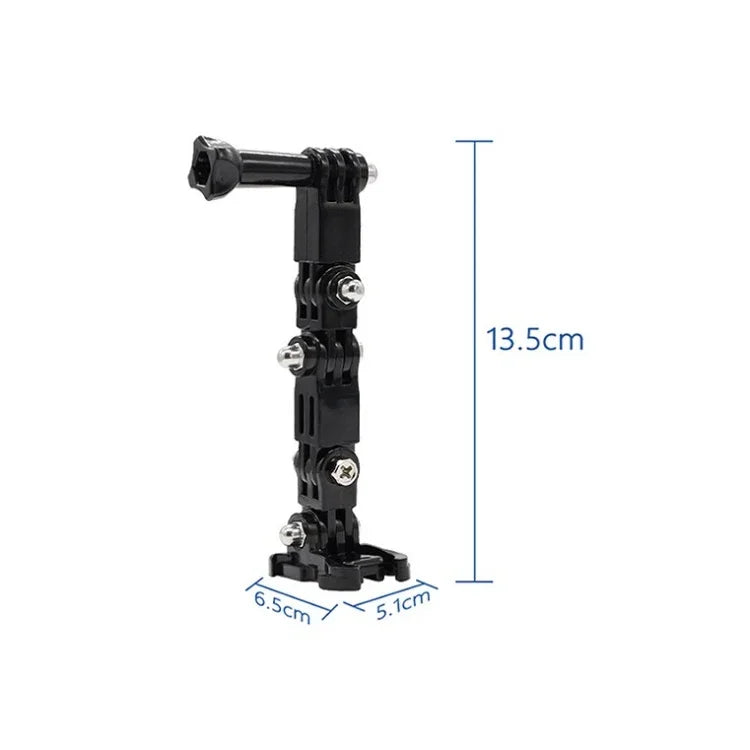 2 Set Cycling Helmet Adhesive Multi-Joint Arm Fixed Mount Set for DJI Osmo Action, GoPro HERO9 Black / HERO8 Black /7 /6 /5 /5 Session /4 Session /4 /3+ /3 /2 /1, Xiaoyi and Other Action Cameras, Style 3 Cycling Helmet Kit, Style 4 Cycling Helmet Kit  ...