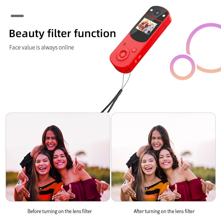 D2 HD 1080P Multi-Function Digital Video Camera Sports DV Camera Live Computer Camera Recorder, Red, Green, Black, Orange