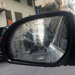 2pcs /Set Rainproof Anti-Fog And Anti-Reflective Film For Car Rearview Mirror, Round 80mm, Round 95mm, Round 100mm, Ellipse 100X145mm, Ellipse 100x150mm, Ellipse 95x135mm