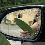 2pcs /Set Rainproof Anti-Fog And Anti-Reflective Film For Car Rearview Mirror, Round 80mm, Round 95mm, Round 100mm, Ellipse 100X145mm, Ellipse 100x150mm, Ellipse 95x135mm