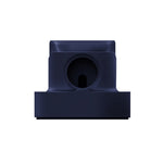 2 In 1 Smart Watch Charging Bracket Desktop Silicone Watch Charging Stand For Apple Watch, Black, White, Pink, Deep Blue, Grey