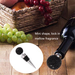 Crystal Ball Red Wine Stopper Diamond Zinc Alloy Metal Sealed Wine Cork, White, Pink, Big Red, Black, Bright Black, AB, Lake Blue