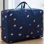 Oxford Cloth Quilt Moisture-Proof & Waterproof Storage Bag Zipper Portable Moving Luggage Bag, 55x33x20cm, 58x38x22cm, 60x50x25cm