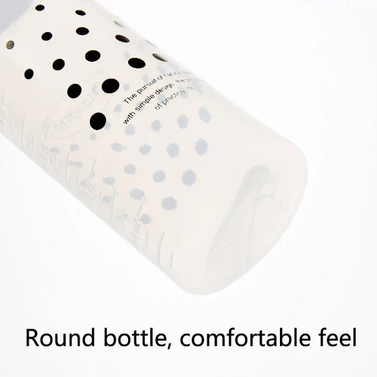 Hair Dyeing Hair Care Dry Cleaning Bottle Squeeze Transparent Rinse Scale Bottle Hairdressing Tools, Black, Blue, Pink