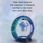 Magnetic Levitation Bluetooth Speaker Space Spacecraft Crafts, US Plug