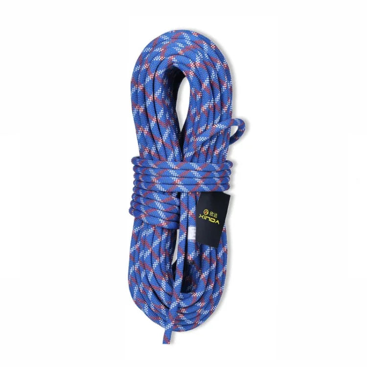 XINDA XD-S9801 Static Rope Outdoor Climbing Rope Speed Down High-Altitude Homework Safety Rope, Length: 2m, Diameter:, 9mm (Black), 9mm (Orange), 9mm (Red Gray), 10mm (Black), 10mm (Orange), 10mm (Red Gray), 10.5mm (Blue), 10.5mm (Black), 10.5mm (Orang...